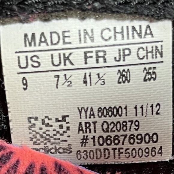 Adidas Adizero Sonic 4 Pink Black Womens US Size 9 EUR 41.3 Q20879 Running Shoes - Picture 9 of 9